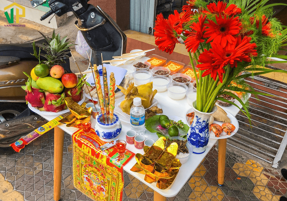 cung-sua-nha Chuẩn bị đồ cúng cùng lễ vật khi sửa nhà