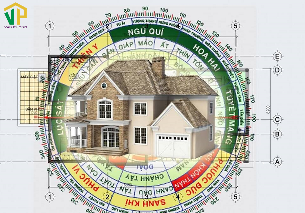 Hướng cửa chính ảnh hưởng đến phong thủy nhà ở